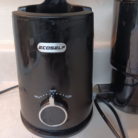 Ecoself Big Mouth Slow Juicer Black SJ-050C - Picture 2 of 5